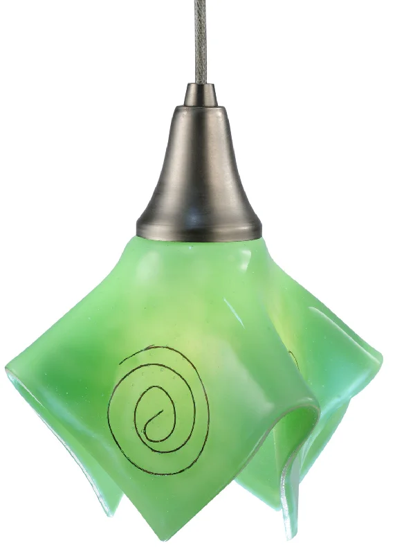 Contemporary Ceiling Lights with Unique, Abstract ShapesOne Light Mini Pendant