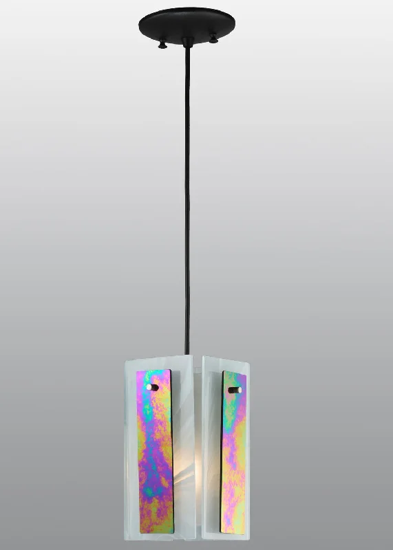Bohemian Ceiling Lights with Beads, Tassels, and Colorful GlassMini Pendant