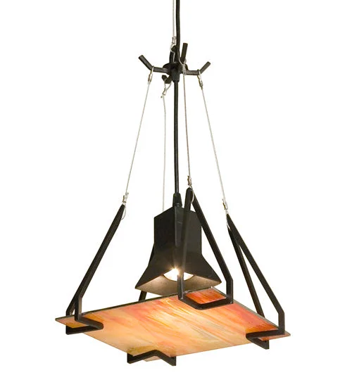 Contemporary Ceiling Lights with Unique, Abstract ShapesOne Light Pendant