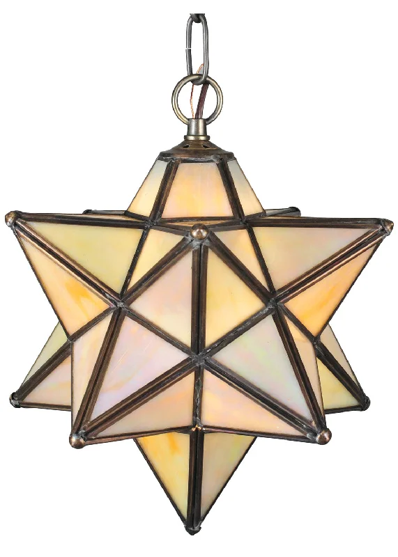 Art Nouveau Ceiling Lights with Organic, Flowing ShapesOne Light Pendant