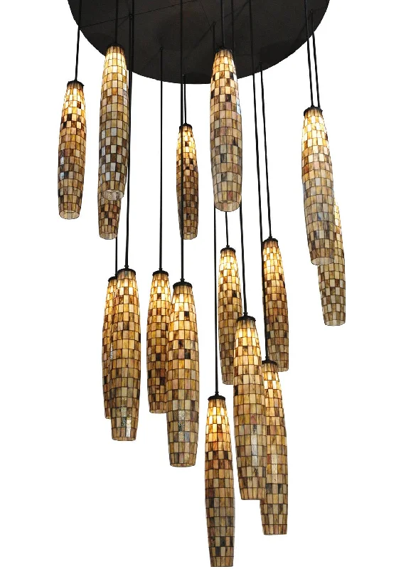 Japanese - Inspired Ceiling Lights with Shoji - Screen - like Diffusers16 Light Pendant Japanese - Inspired Ceiling Lights with Shoji - Screen - like Diffusers16 Light Pendant