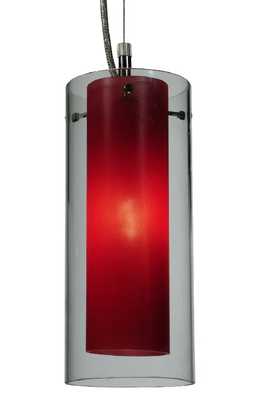 Glass Ceiling Lights with Frosted, Colored, or Etched GlassOne Light Mini Pendant