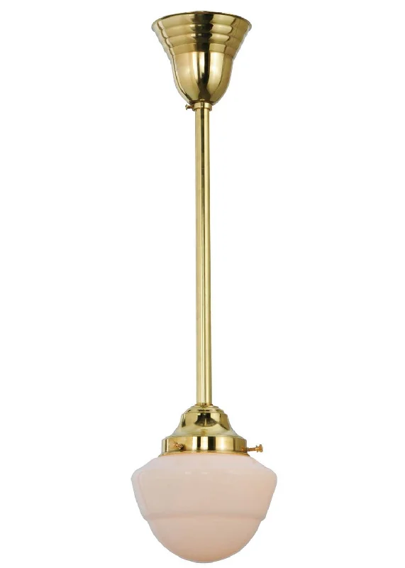 Art Nouveau Ceiling Lights with Organic, Flowing ShapesOne Light Pendant