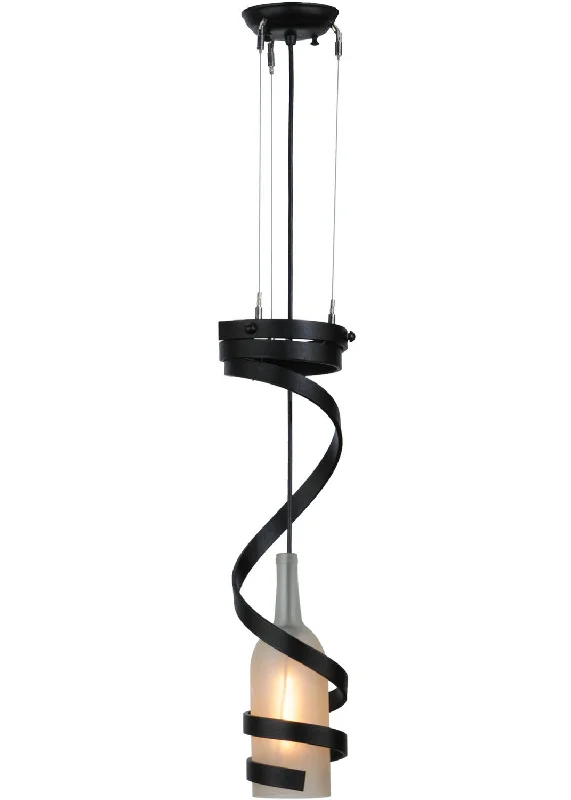 Art Nouveau Ceiling Lights with Organic, Flowing ShapesOne Light Pendant