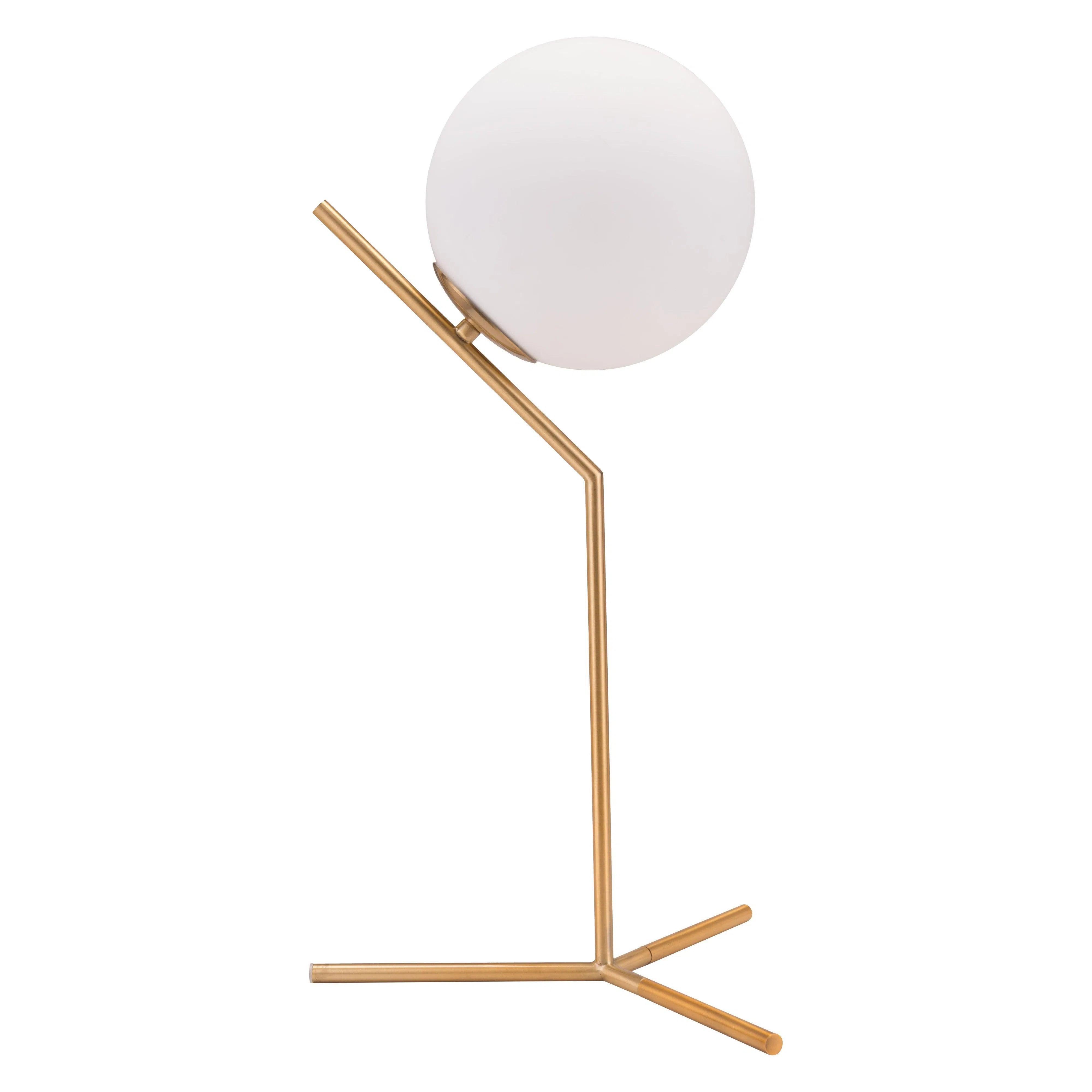 art deco table lamps with geometric shapes for a retro touchTirol Table Lamp Brass