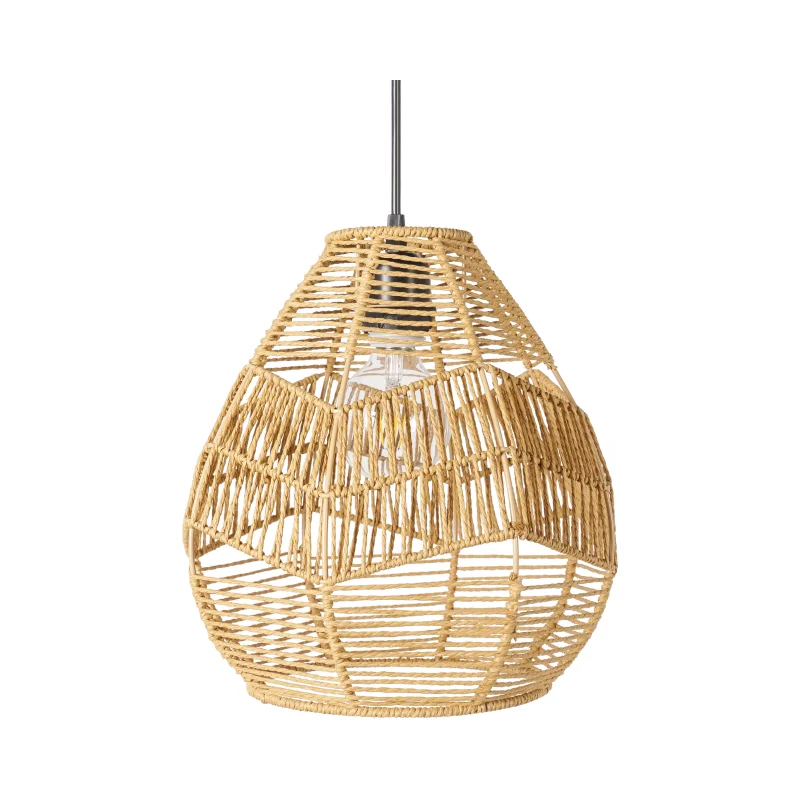 Rustic Ceiling Lights with Reclaimed Wood and Distressed FinishesNossey Pendant