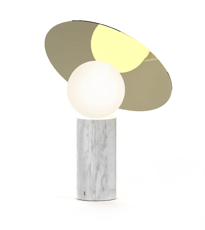White/Brass