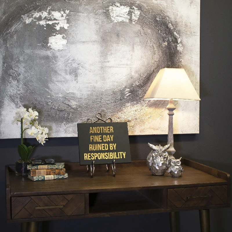 metal table lamps with a matte black finish for a sleek appearancePula Table Lamp