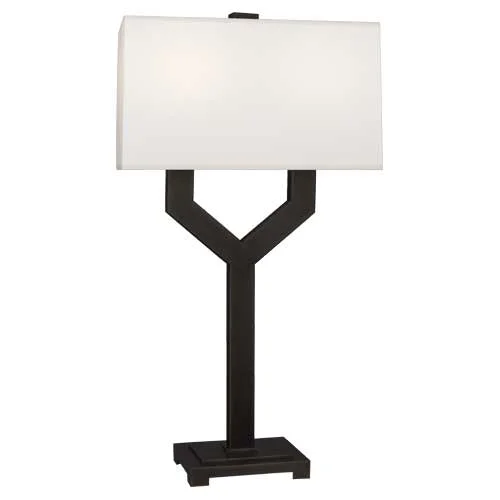 fabric table lamps with a linen shade for a relaxed and breathable lookRobert Abbey Valerie Bronze Table Lamp