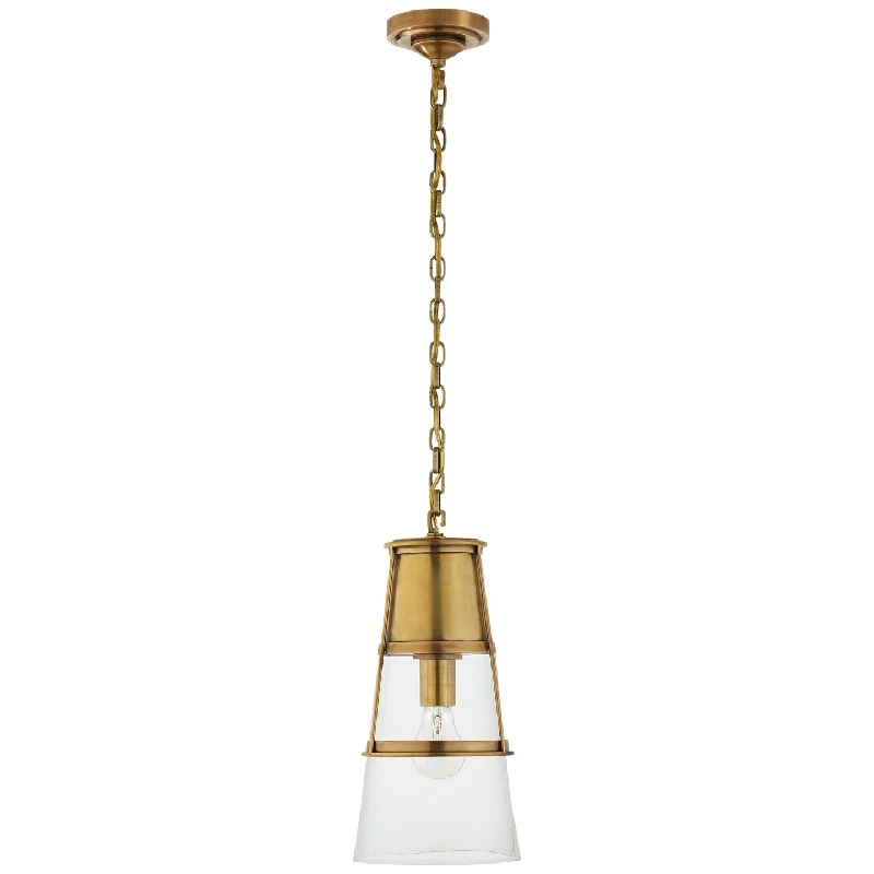 Tropical - Themed Ceiling Lights with Palm - Leaf Shapes and Rattan WrapsRobinson Medium Pendant