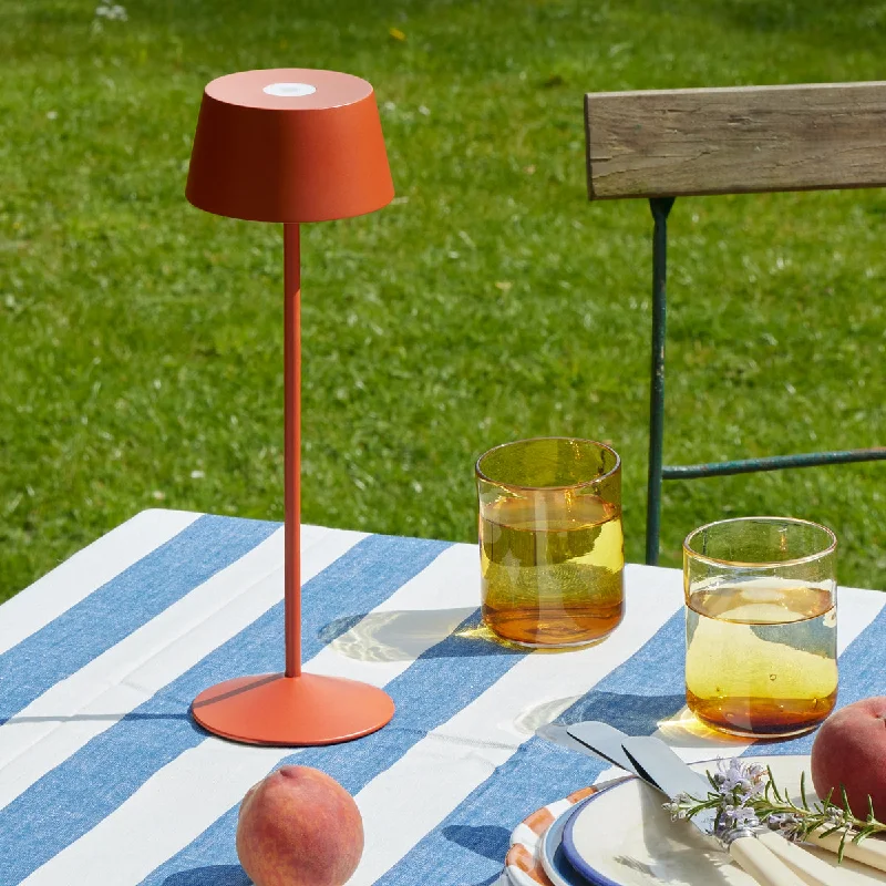 ceramic table lamps with hand painted designs for an artistic touchScoon rechargeable table lamp in rust ceramic table lamps with hand painted designs for an artistic touchScoon rechargeable table lamp in rust