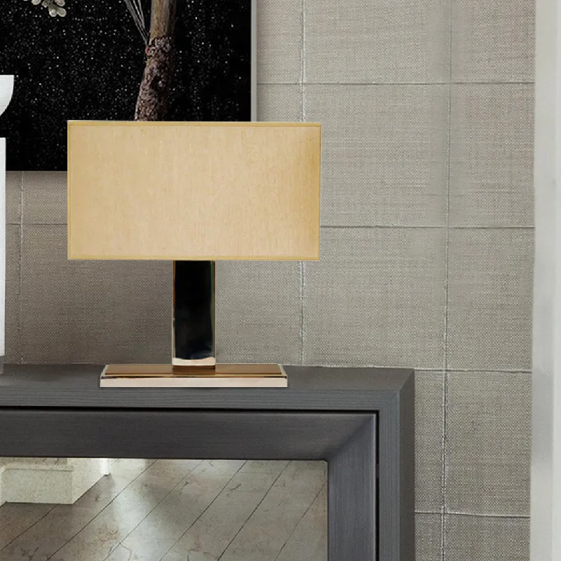leather table lamps with a distressed texture for a rugged charmSleek