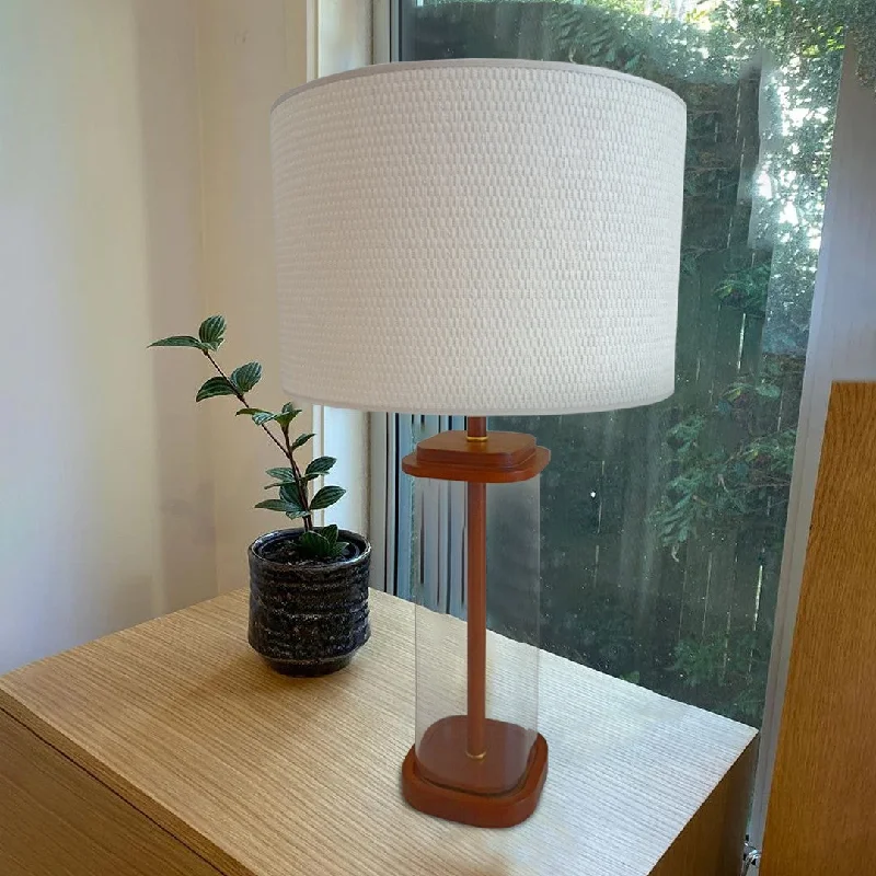 asian inspired table lamps with bamboo accents for a zen atmosphereSparkle Square